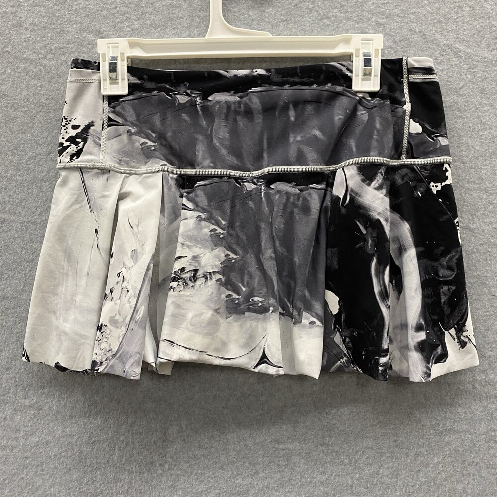 LULULEMON Hit Your Stride Skirt Skort Womens Size 8 Marble Pigment Biggie Tennis